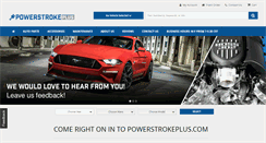 Desktop Screenshot of powerstrokeplus.com